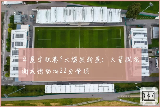 年夏季联赛5大爆发新星：火箭探花谢泼德场均22分登顶